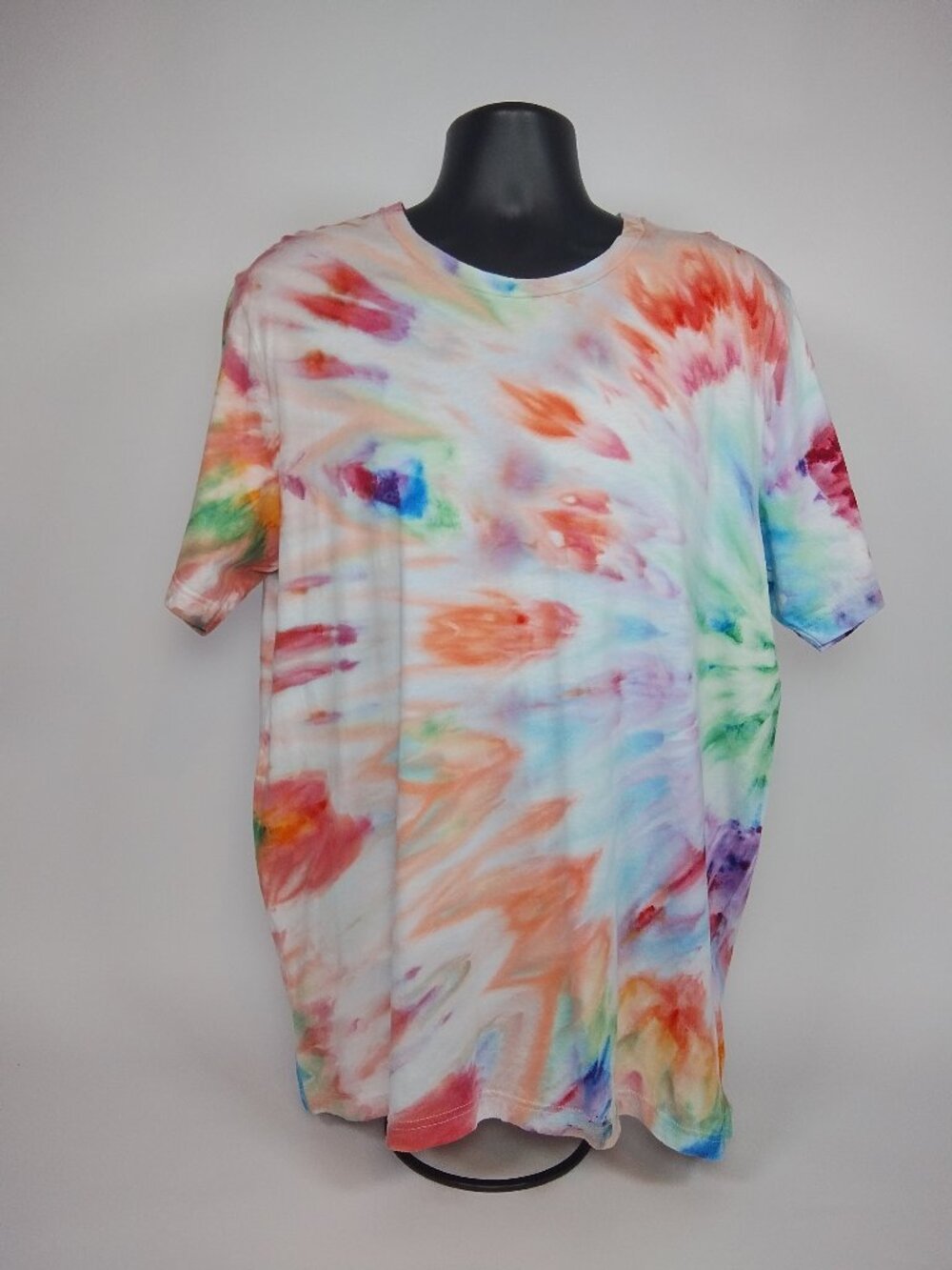 Extra Large Unisex Bella-Canvas 3001C “Sunburst Ice Dyed T-Shirt